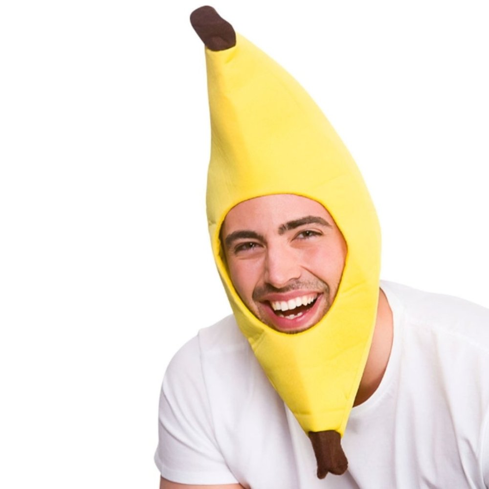 Spirit Halloween Banana Hat